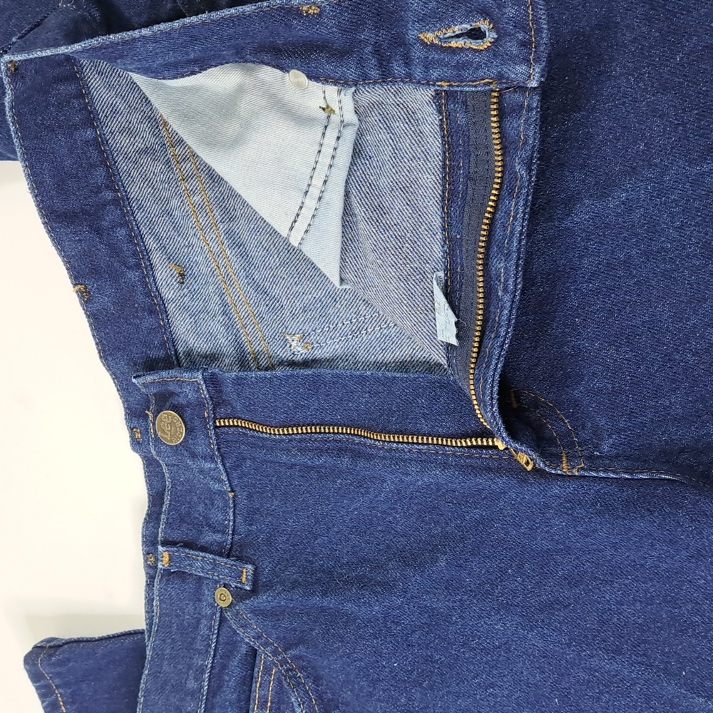 🇺🇲 Vintage Lee Straight Leg Blue Jeans Waist 30 Inseam 30.5 - Picture 9 of 17